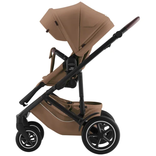 Комплект 3в1 Britax Roemer коляска SMILE 5Z LUX|Warm Caramel + автокресло BABY-SAFE PRO Space Black