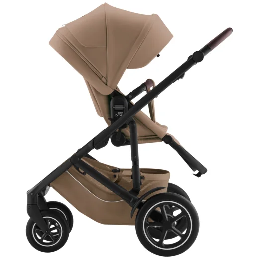 Комплект 3в1 Britax Roemer коляска SMILE 5Z LUX|Warm Caramel + автокресло BABY-SAFE PRO Space Black