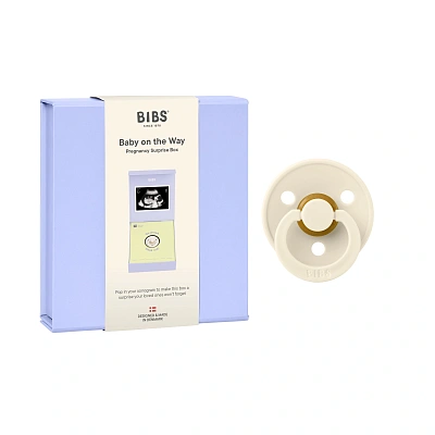 Подарочный набор пустышек BIBS Colour «Baby on the Way», 0+ мес.
