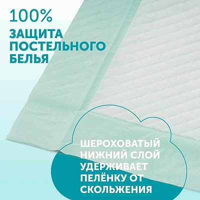 Пеленки LOVULAR Hot Wind одноразовые 60х90см 5шт/уп