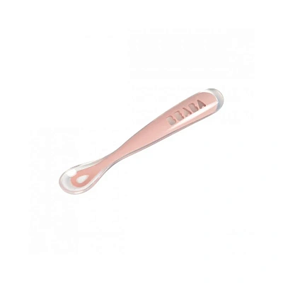 Ложка силиконовая Beaba в блистерной упаковке 4+ мес.
