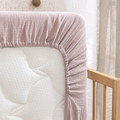 Простыня на резинке Perina "Muslin" 120х60 см