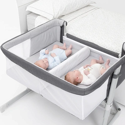 Кроватка приставная Chicco 3в1 Next2Me Twins