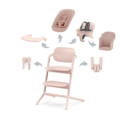 Стульчик для кормления 4в1 Cybex LEMO с мягким вкладышем