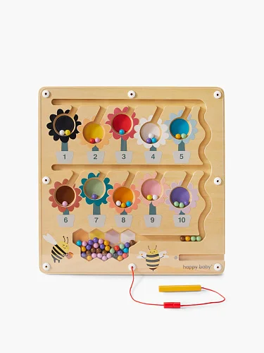 Игрушка развивающая Happy Baby магнитный лабиринт BEE BOARD
