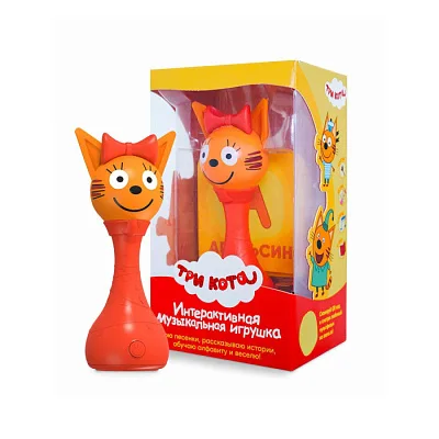 Игрушка интерактивная музыкальная alilo Три Кота. Модель Карамелька.