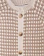 Комбинезон детский Loomknits Бежевые соты LW5507