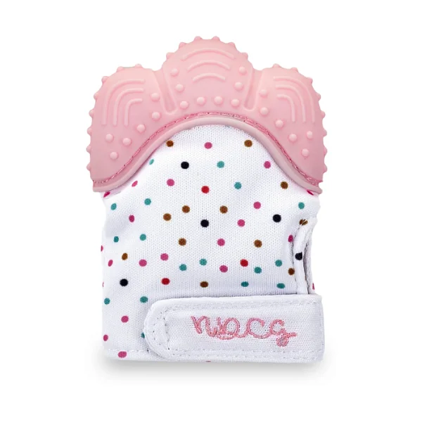 Прорезыватель силиконовый Happy Baby рукавичка