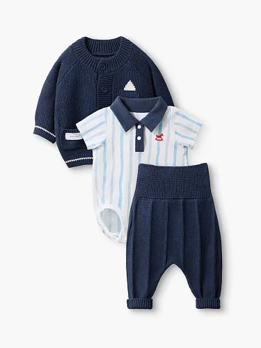 Набор Happy Baby боди, джемпер и брюки