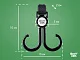 Крючок Roxy Kids для коляски двойной, 2шт.
