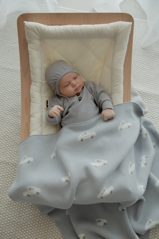 Плед детский Loomknits Baby Car (100х100 см) 3