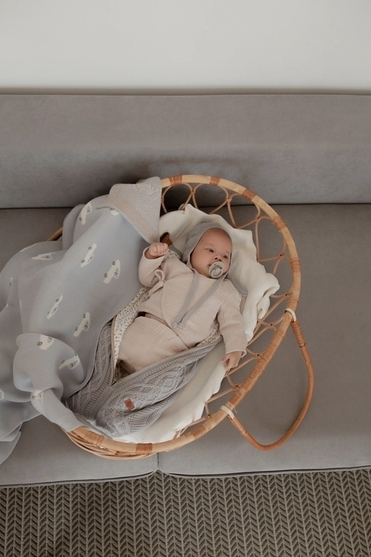 Плед детский Loomknits Baby Car (100х100 см) 5