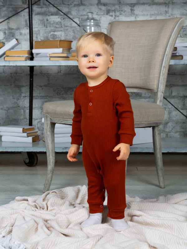 Комбинезон I love carrot "Чудо" (74-80 см), коричневый 1