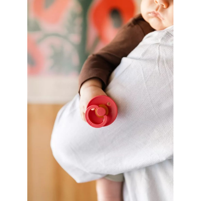 Пустышка латексная BIBS Colour Candy Apple 0+ мес. 2