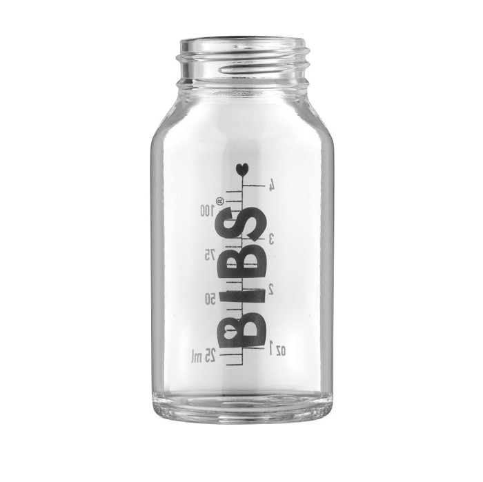 Стеклянная бутылочка BIBS Glass Bottle 110 мл 1