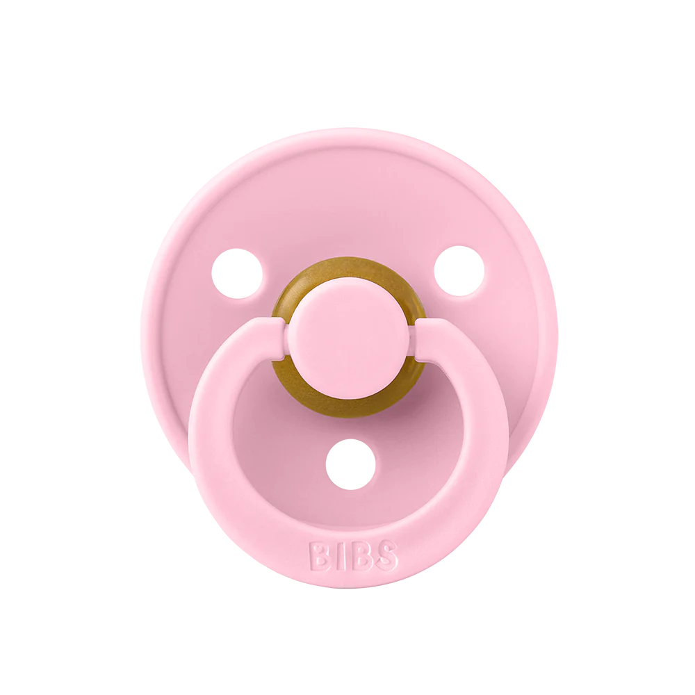 Пустышка латексная BIBS Colour Baby Pink 6+ мес. 1