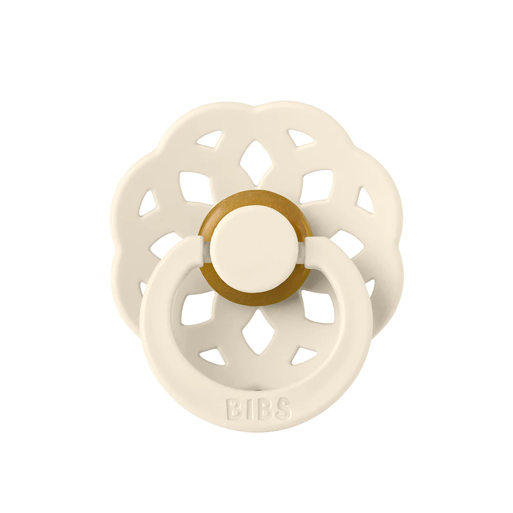 Пустышка латексная BIBS Boheme Latex Ivory 6+ мес. 1