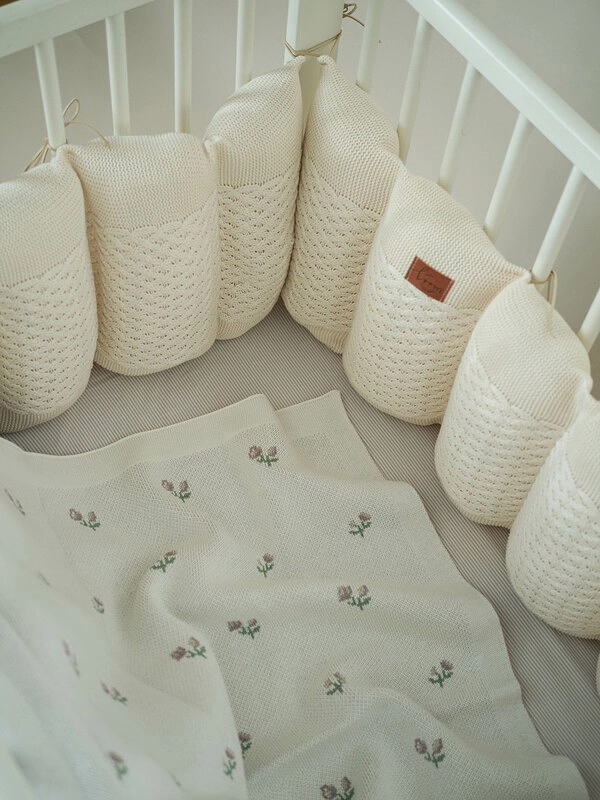 Бортики в кроватку Loomknits 5