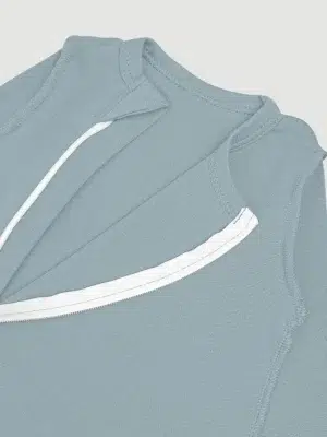 Комбинезон Mjolk Sleep and Play Baby Blue, швы наружу 4