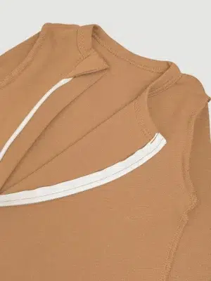 Комбинезон Mjolk Sleep and Play Camel, швы наружу 4