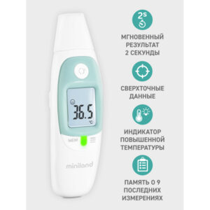619864_3753449 Термометр многофункциональный Miniland Thermosense 19