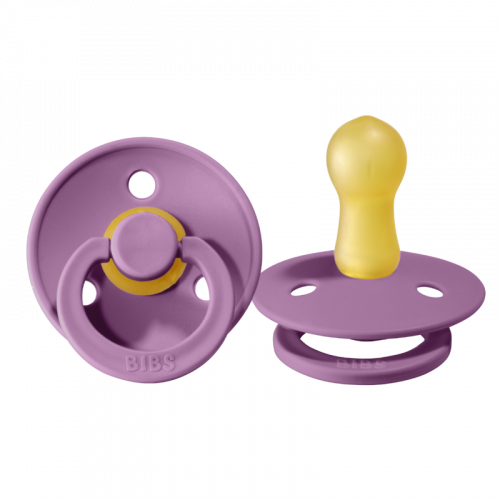 Пустышка латексная BIBS Colour Lavender 0+ мес. 1