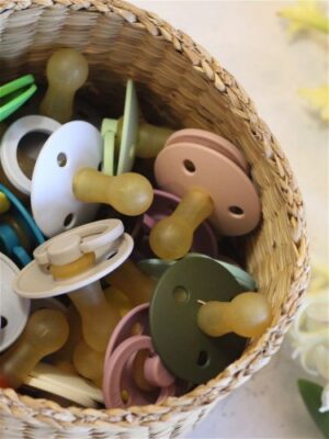 Пустышка латексная BIBS Colour Heather 0+ мес. 6