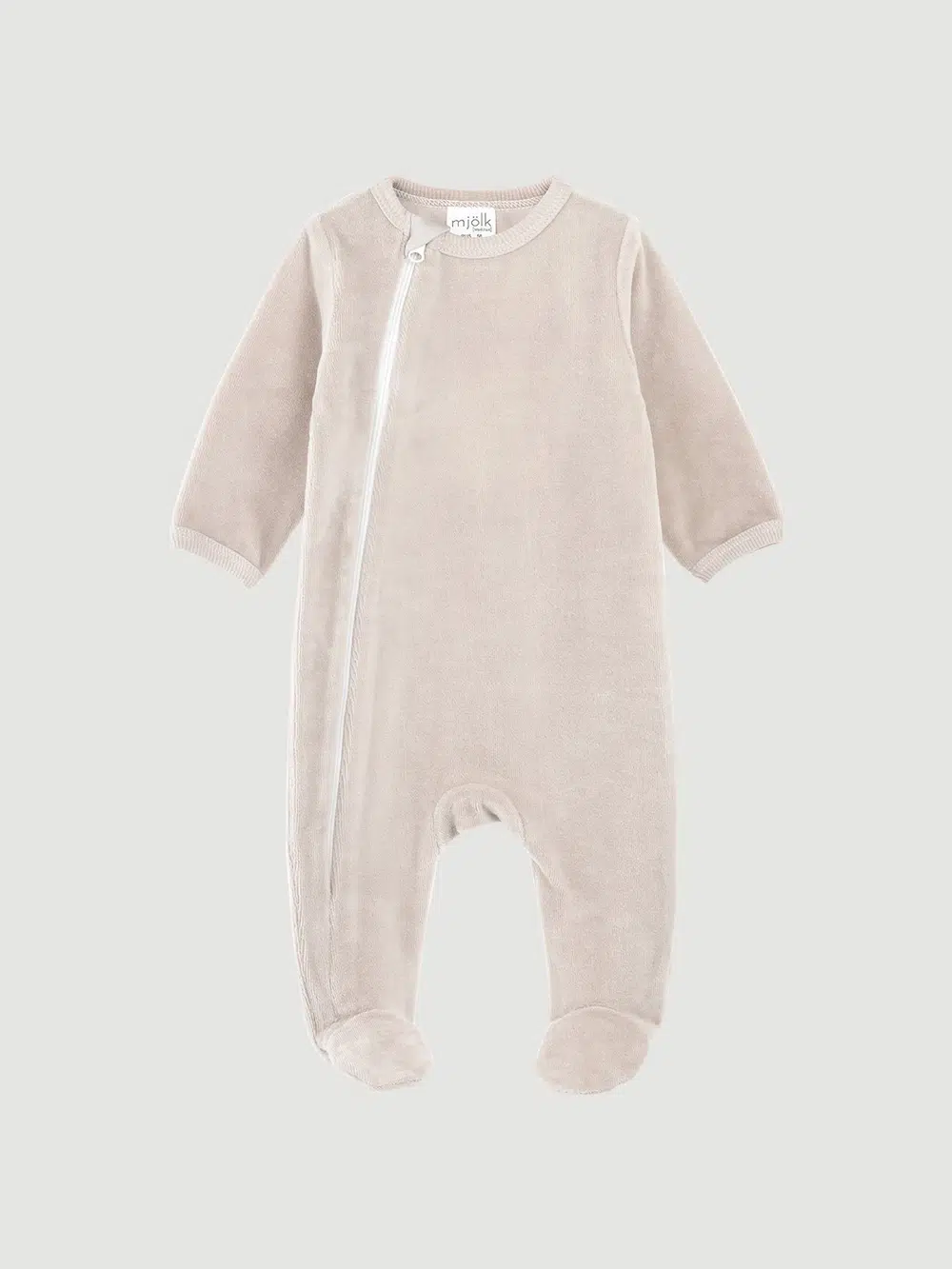 Велюровый комбинезон Mjolk White Sand 1