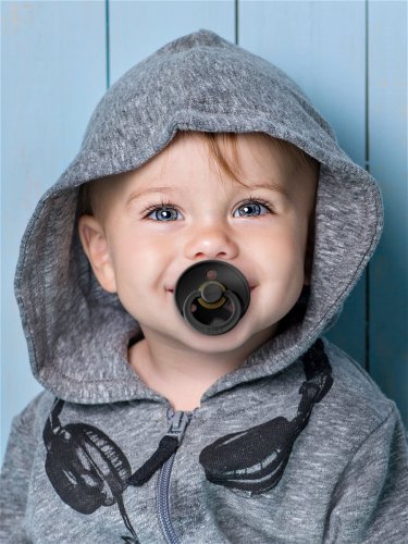 Пустышка латексная BIBS Colour Heather 0+ мес. 3