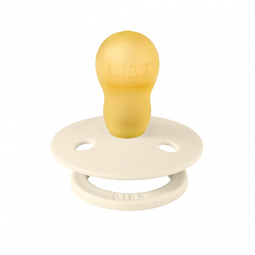 BIBS_Colour_300216_Ivory_2 Пустышка латексная BIBS Colour Ivory 6+ мес. 2