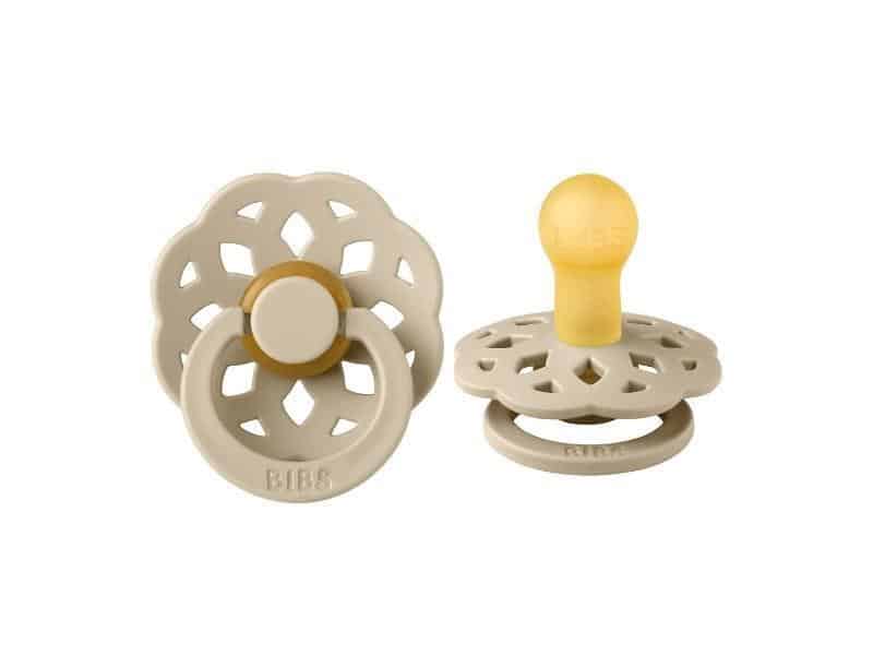 Пустышка латексная BIBS Boheme Latex Vanilla 0+ мес. 1