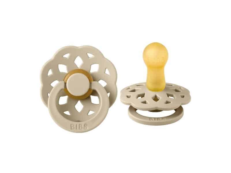 Пустышка латексная BIBS Boheme Latex Vanilla 6+ мес. 1