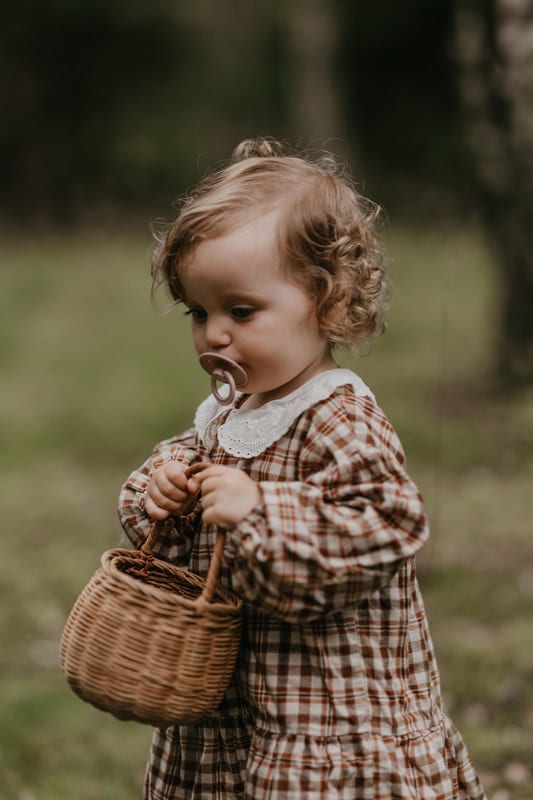 Пустышка латексная BIBS Colour Pink Plum 6+ мес. 4