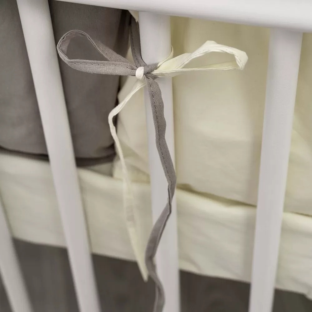 tw3riyoysvfkeyymdpscuzj5rsmxw7jy Комплект из 6 предметов для овальной и прямоугольной кроватки "Organic baby cotton" 6