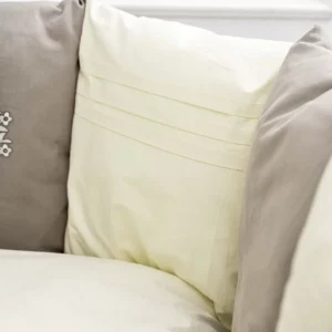 tx2io63t2h3lvj2r3gvdop7q3dopxqcj Комплект из 6 предметов для овальной и прямоугольной кроватки "Organic baby cotton" 14