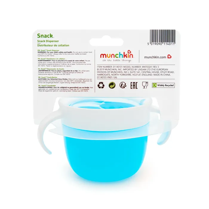 Контейнер для еды детский непросыпайка для снеков "Поймай печенье" Snack™ с 12 м. 3