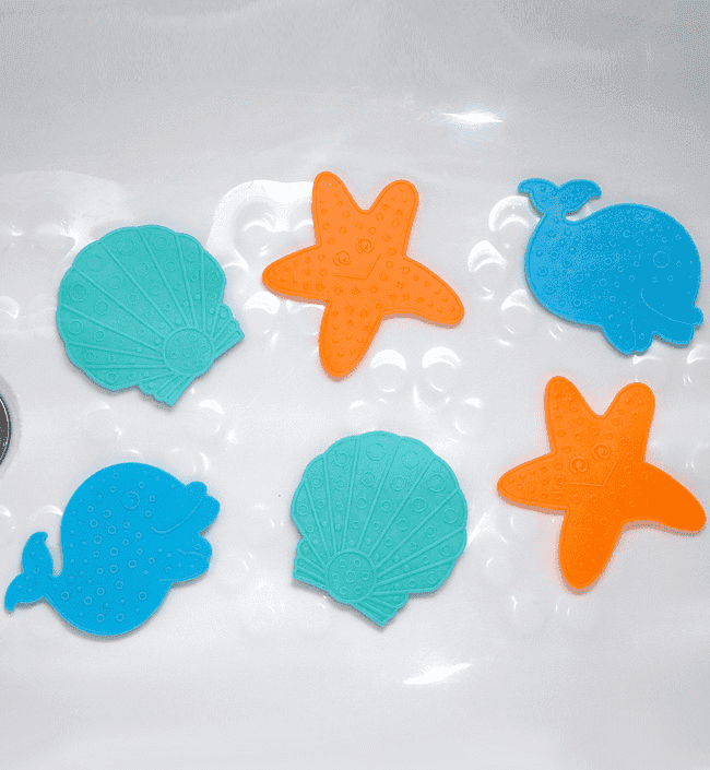 Мини-коврики против скольжения для ванной 5