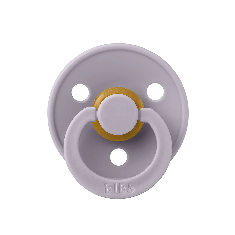 Пустышка латексная BIBS Colour Fossil Grey 0+ мес. 1