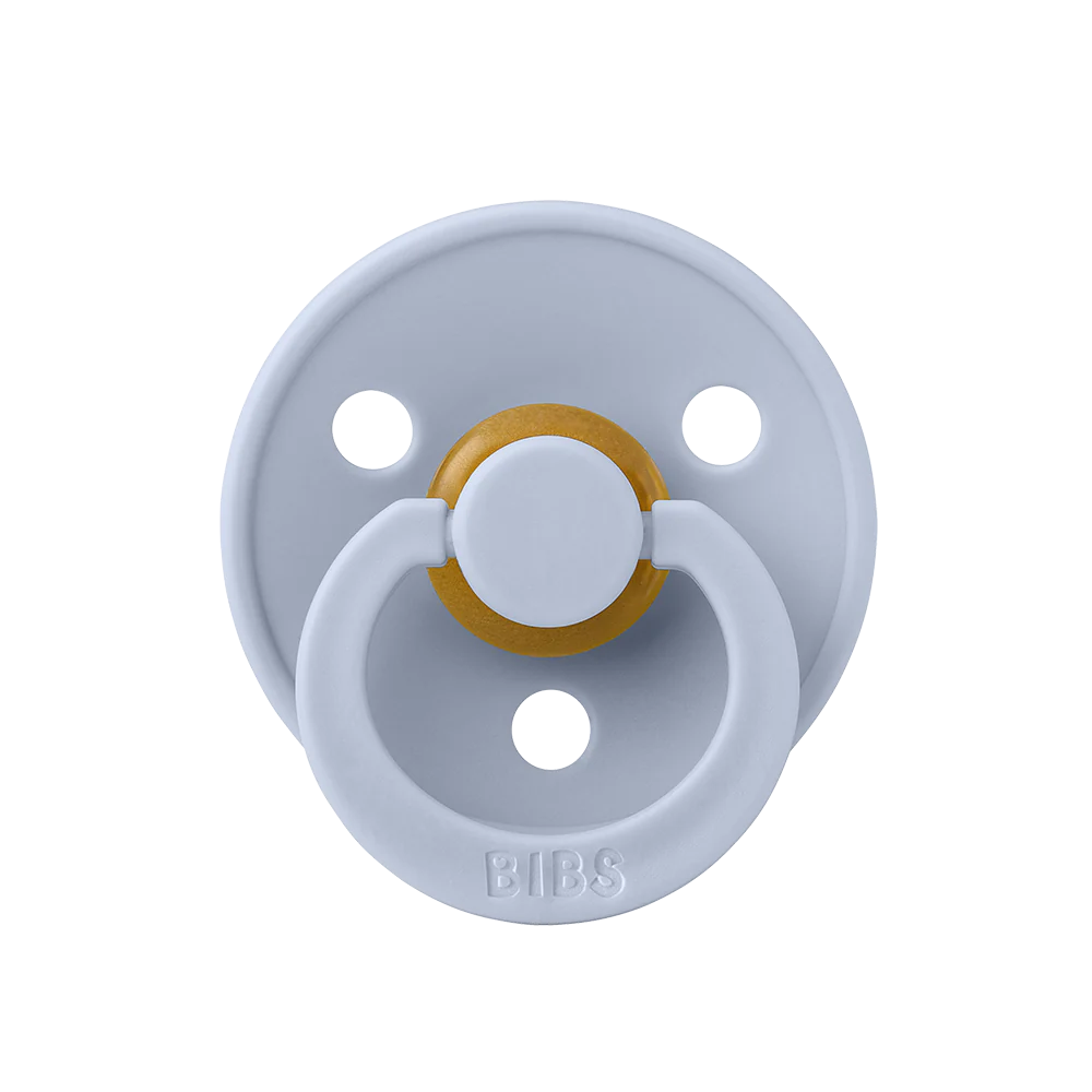 Пустышка латексная BIBS Colour Dusty Blue 0+ мес. 1