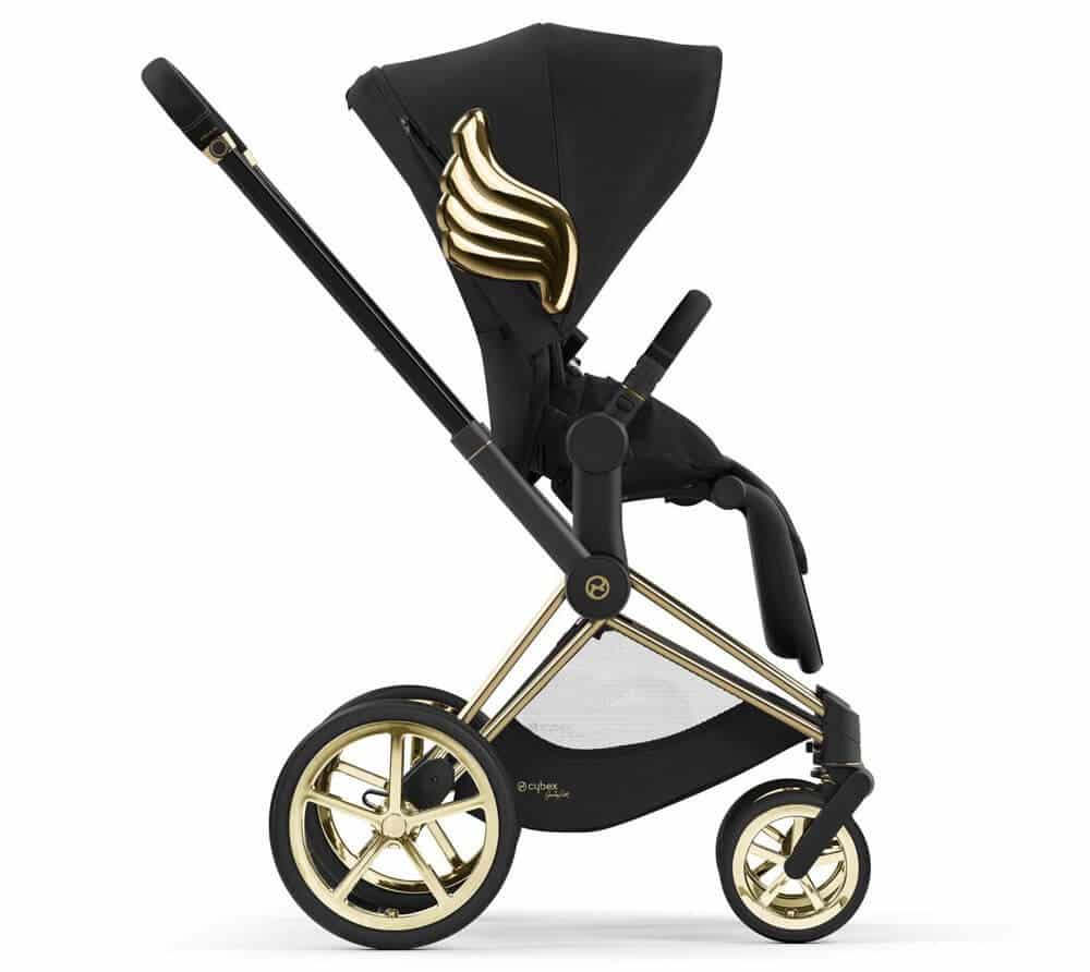Коляска с прогулочным блоком и рамой Cybex PRIAM IV FE JS Wings 5