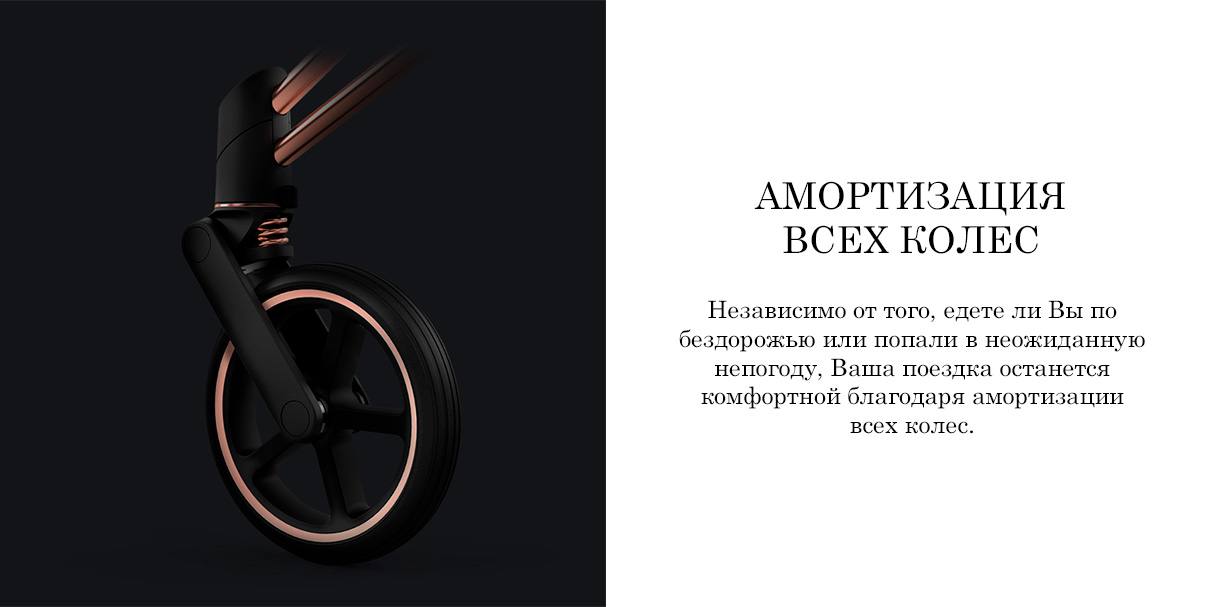 Коляска с прогулочным блоком и рамой Cybex PRIAM IV FE JS Wings 11