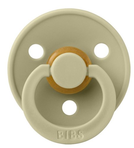 Пустышка латексная BIBS Colour Khaki 0+ мес. 1