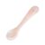 2nd age silicone spoon pink