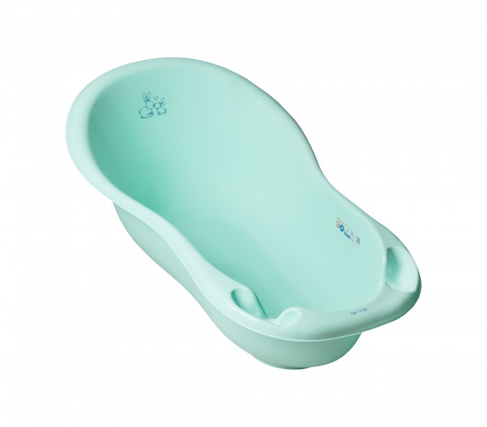 Ванна детская Tega "Кролики" со сливом 102см 1