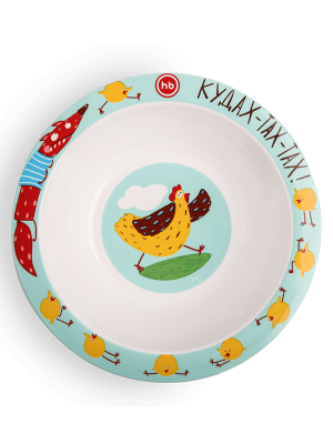 Тарелка глубокая для кормления Happy Baby 5