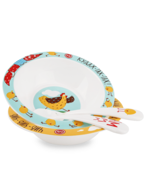 Тарелка глубокая для кормления Happy Baby 7