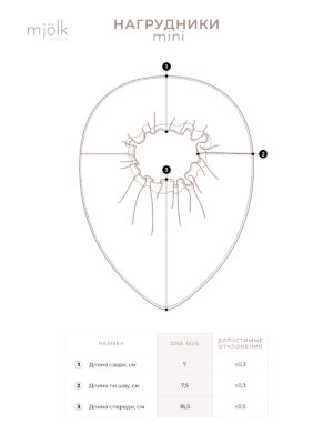 Нагрудники_Mini_342И_СОВ Сет из 2-х нагрудников Mjolk Mini 4