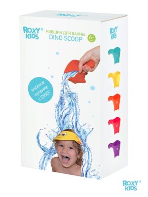 Ковшик для мытья головы Roxy Kids Dino Scoop в обечайке 800мл. 16