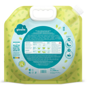 Гель-крем для стирки детского белья LOVULAR GIRAFFE 3л. 15