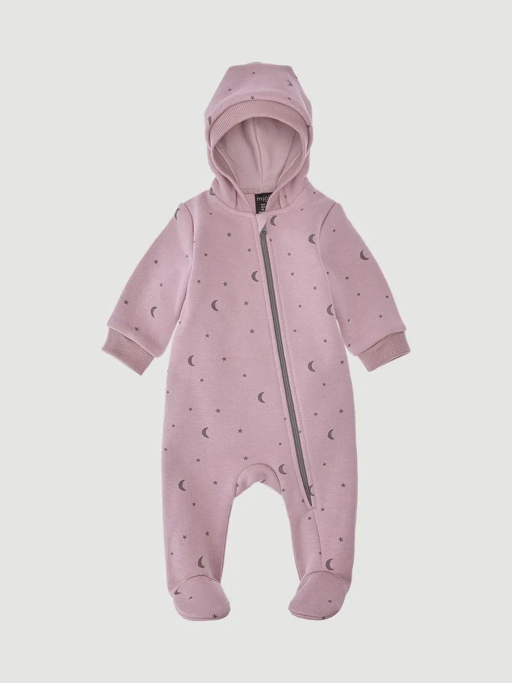 Утеплённый комбинезон с капюшоном Mjolk Desert Rose Moons, с закрытой ножкой 1